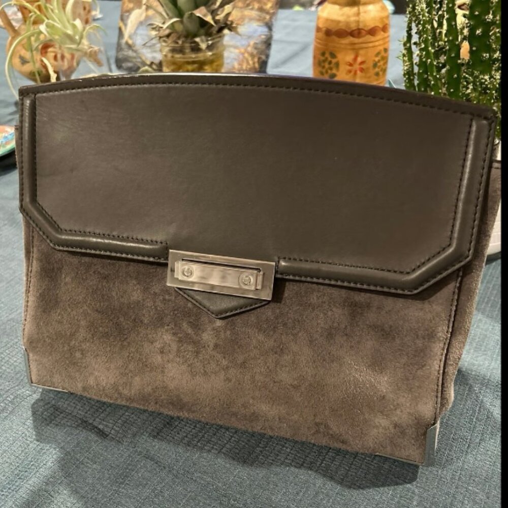 Alexander Wang Beige Leather Marion Skeletal Satchel